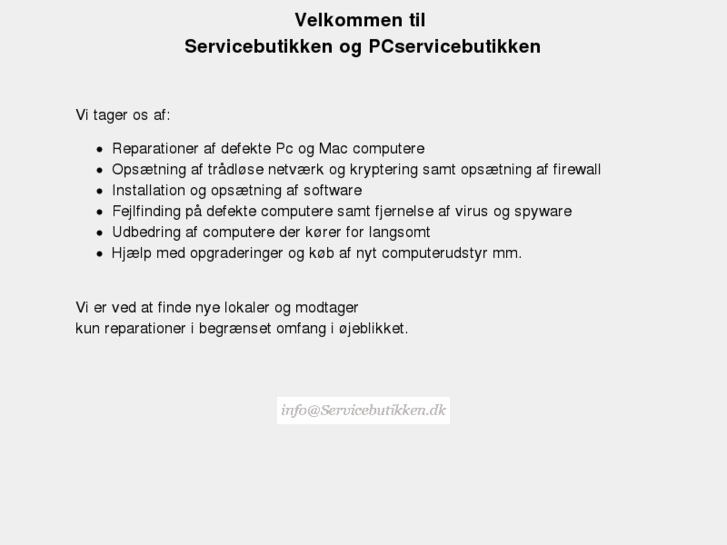 www.servicebutikken.dk