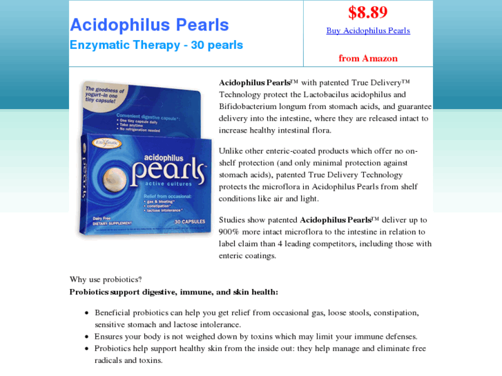 www.acidophiluspearls.com