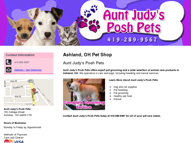 www.auntjudysposhpets.com