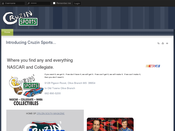 www.cruzinsports.com