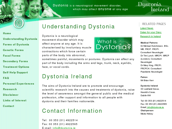 www.dystonia.ie