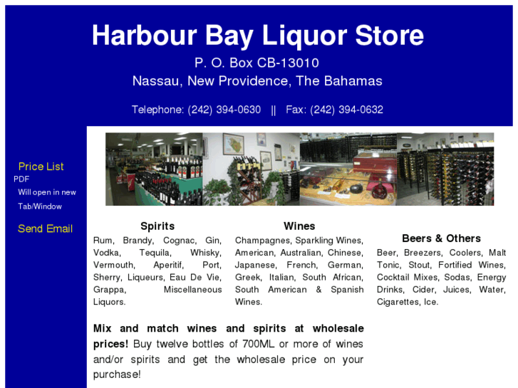 www.harbourbayliquors.com