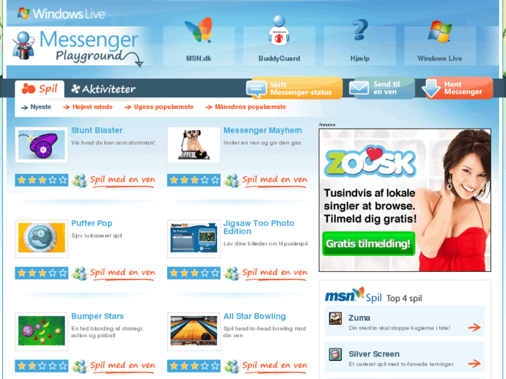 www.messengerplayground.dk