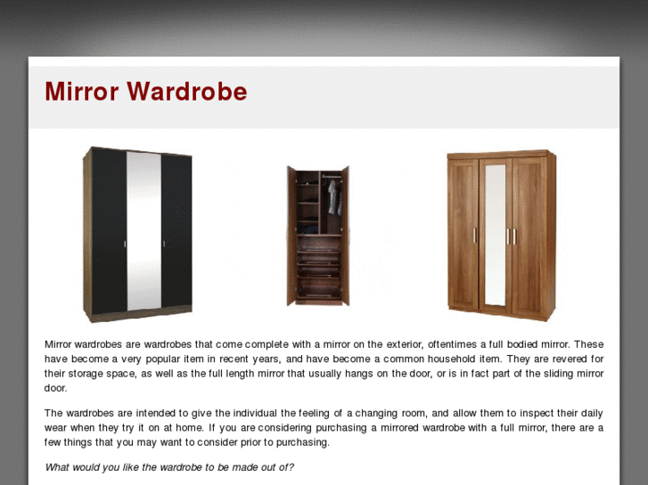 www.mirrorwardrobe.com