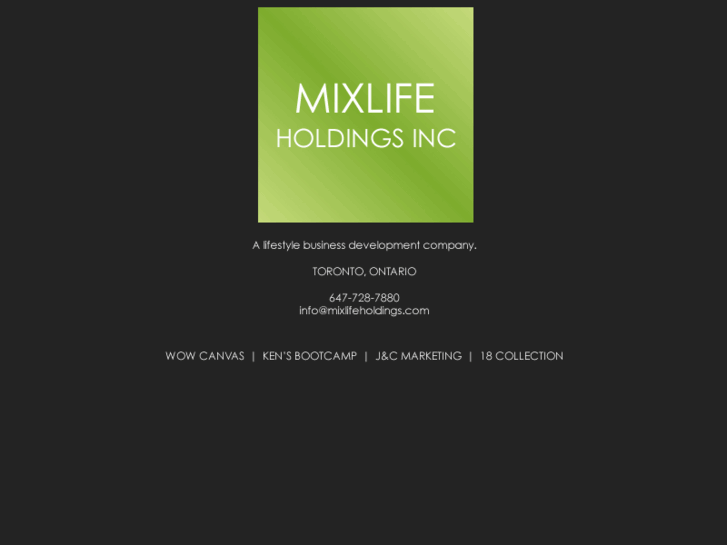 www.mixlifeholdings.com