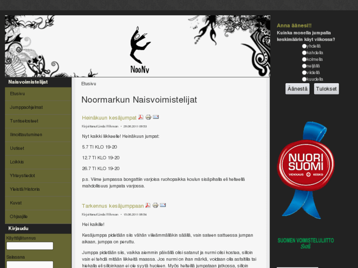 www.noormarkunnaisvoimistelijat.net