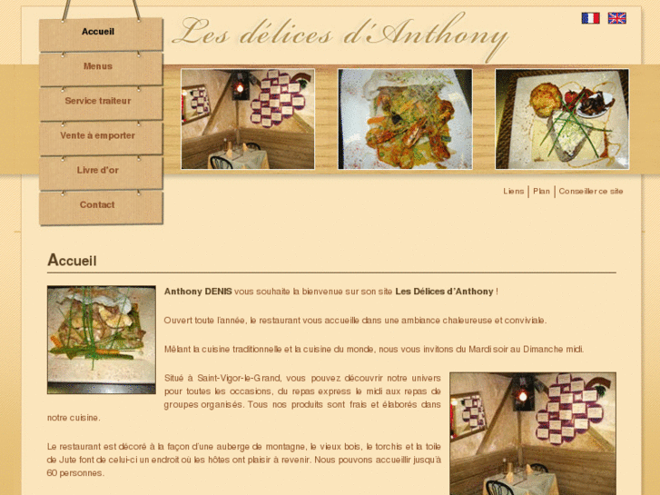 www.restaurant-les-delices-danthony.com