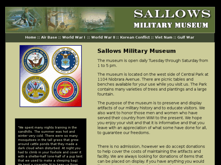 www.sallowsmilitarymuseum.com