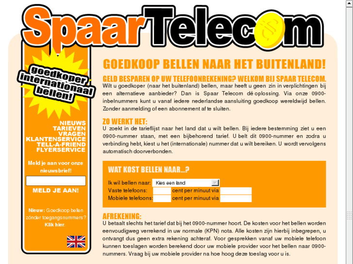 www.spaartelecom.nl