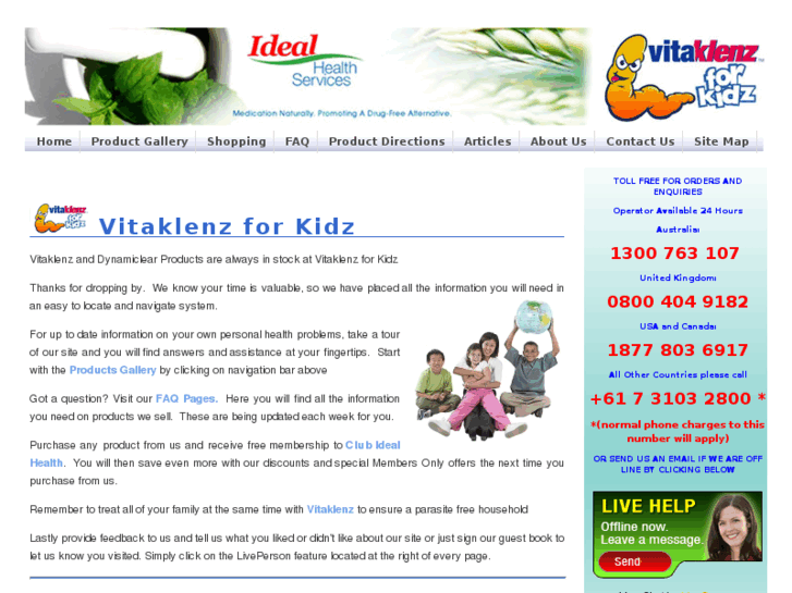 www.vitaklenzforkidz.com