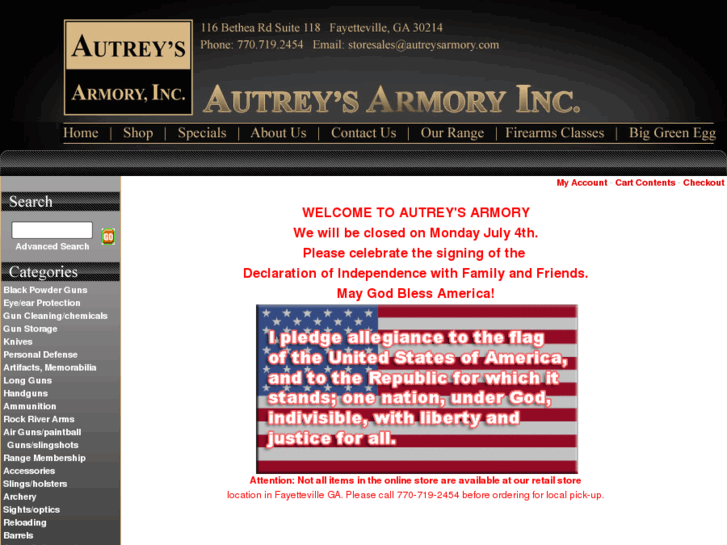 www.autreysarmory.com