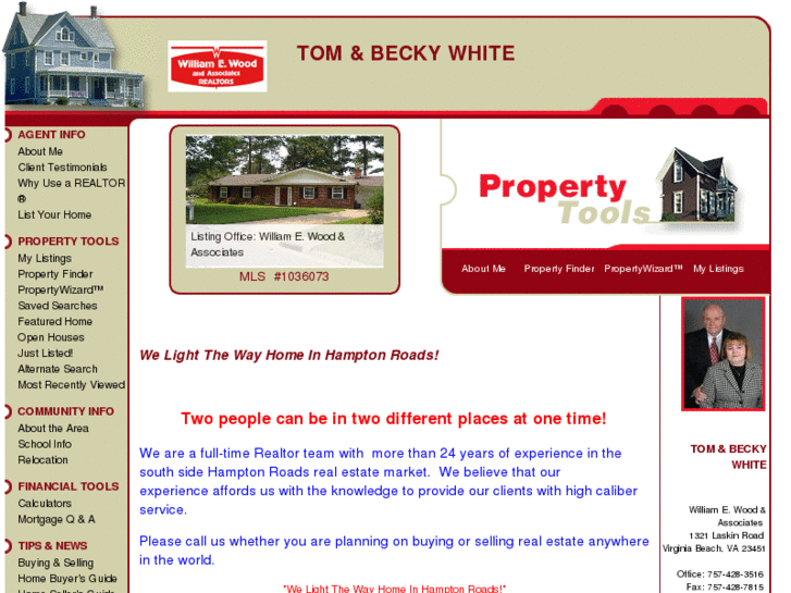 www.beckyandtomwhite.com