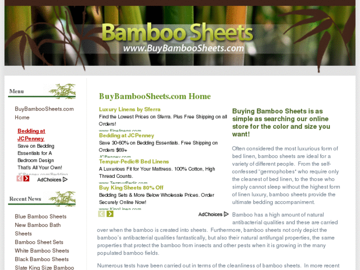 www.buybamboosheets.com