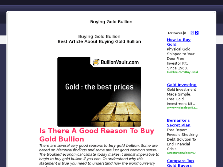 www.buyinggoldbullion.org