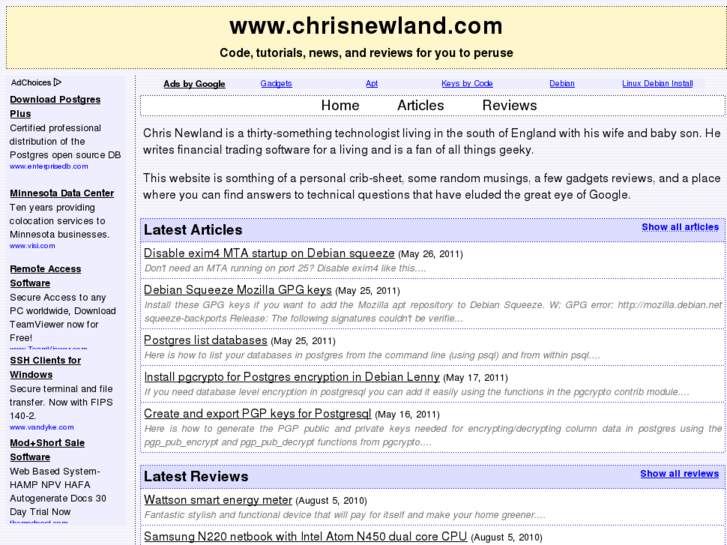 www.chrisnewland.com