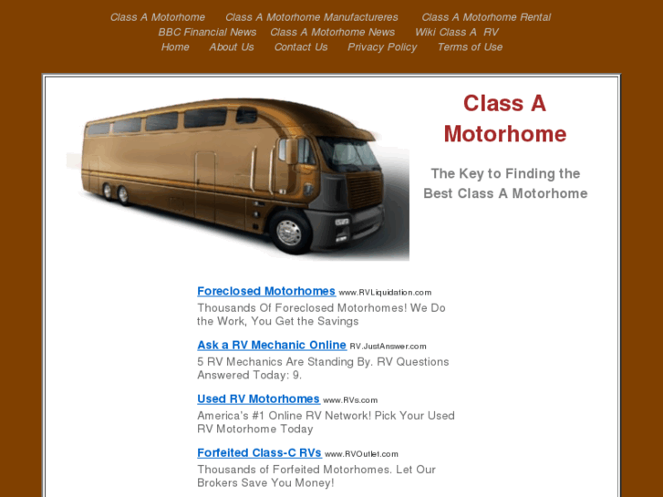 www.classamotorhome.net