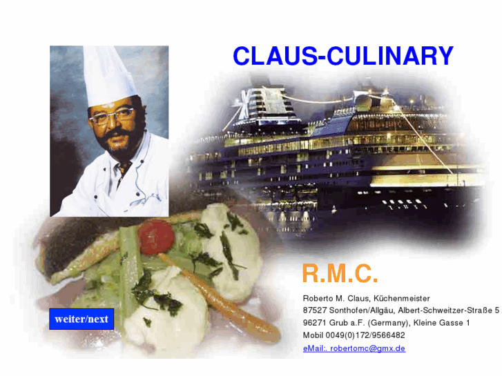 www.claus-culinary.com