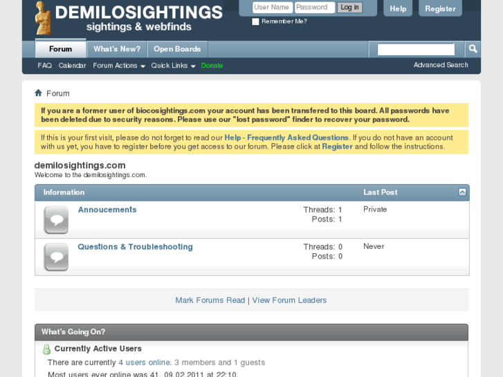 www.demilosightings.com