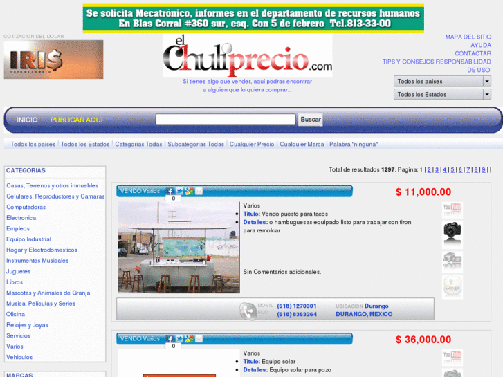 www.elchuliprecio.com