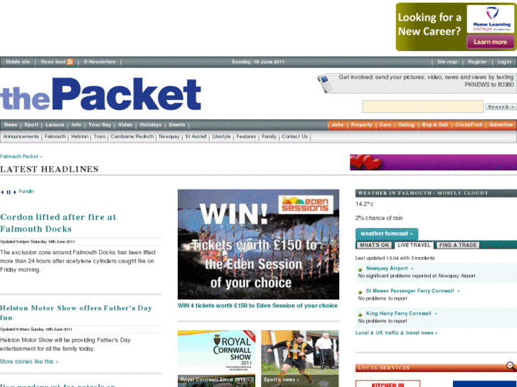 www.falmouthpacket.co.uk