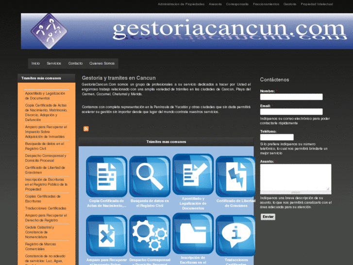 www.gestoriacancun.com