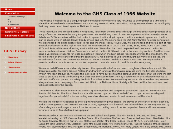 www.ghsclassof1966.com