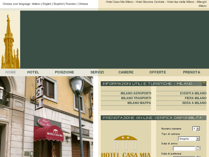 www.hotelcasamiamilano.it