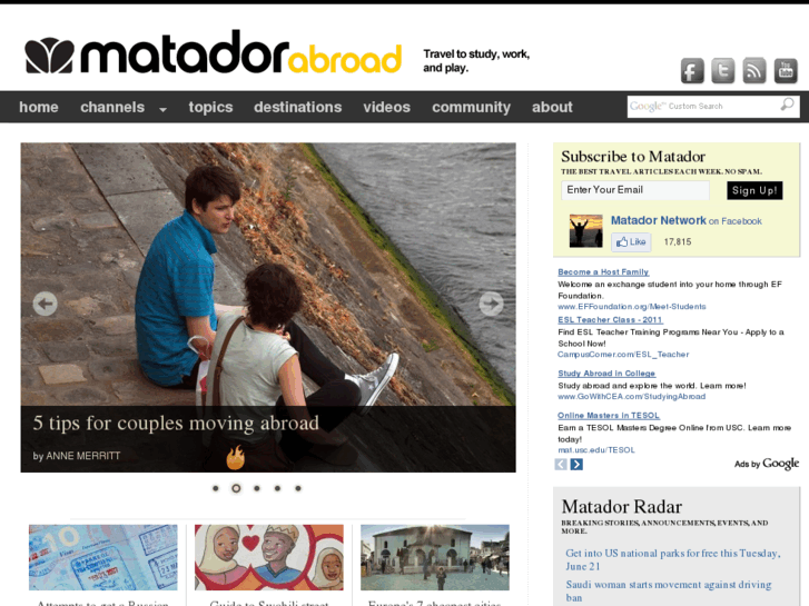 www.matadorabroad.com