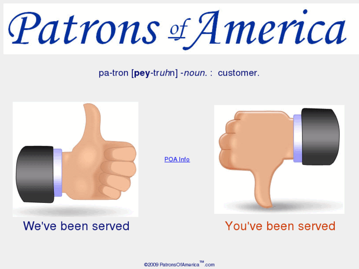 www.patronsofamerica.com