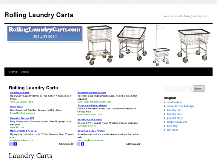 www.rollinglaundrycarts.com