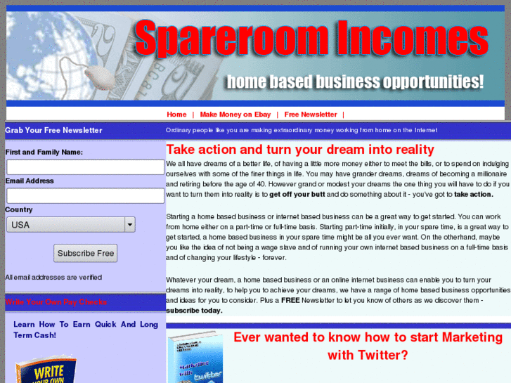 www.spareroomincomes.com