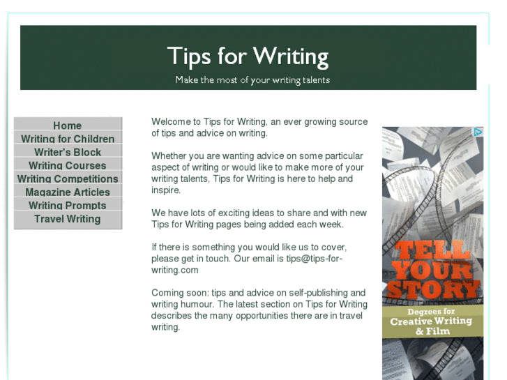 www.tips-for-writing.com