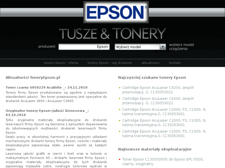 www.toneryepson.pl