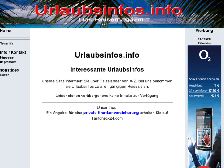 www.urlaubsinfos.info