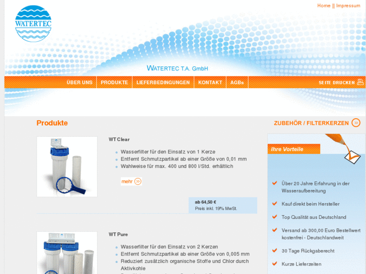 www.watertec-wasserfilter.de