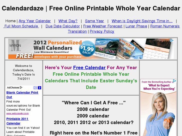 www.calendardaze.com