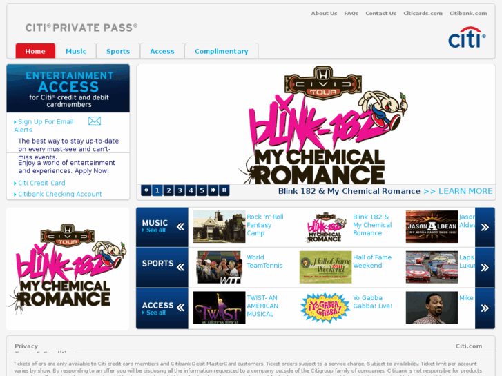 www.citiprivatepass.com