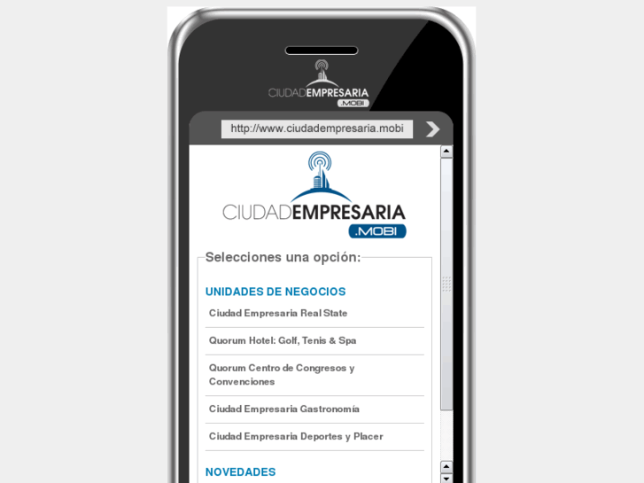 www.ciudadempresaria.mobi