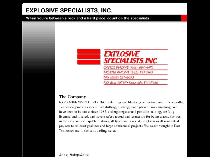 www.explosive-specialists.com