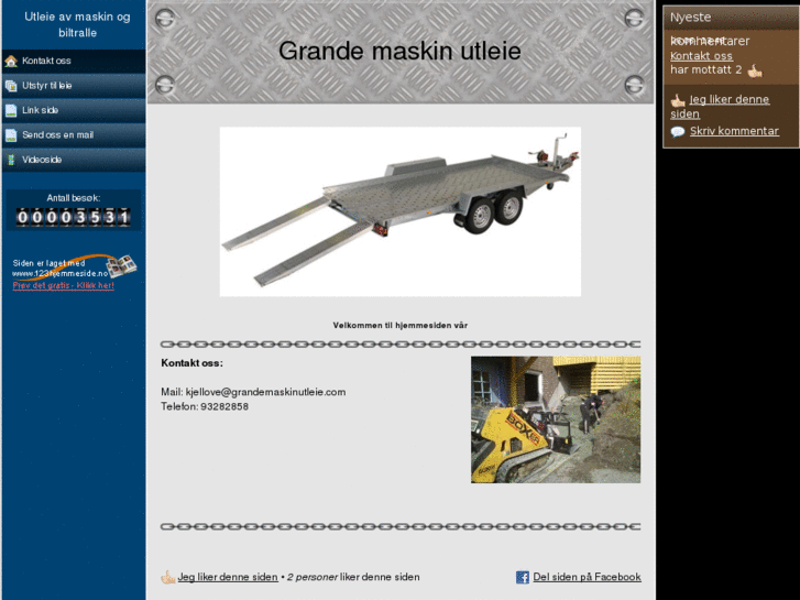 www.grandemaskinutleie.com