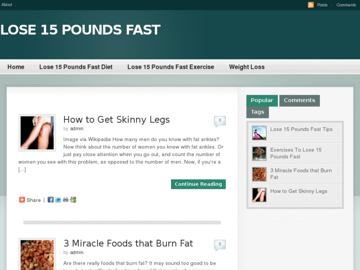 www.lose15poundsfast.com