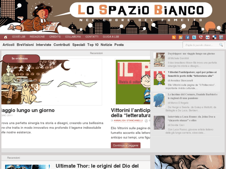 www.lospaziobianco.it