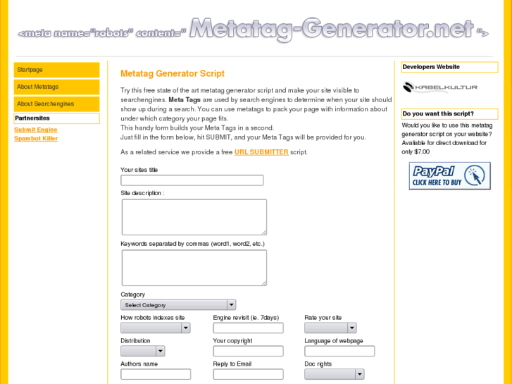 www.metatag-generator.net