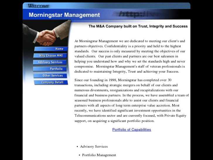 www.morningstarmergers.com