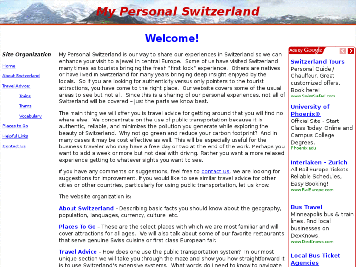 www.mypersonalswitzerland.com