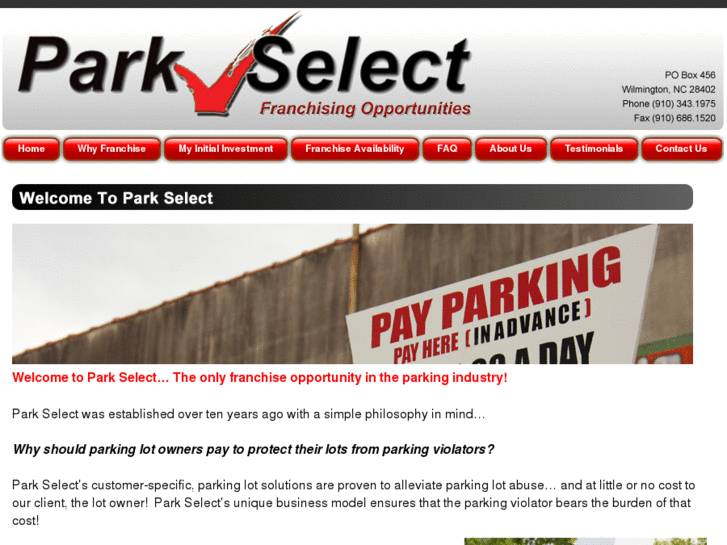 www.parkselectfranchising.com