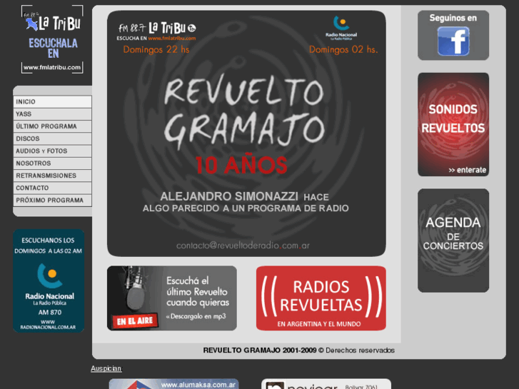 www.revueltoderadio.com.ar