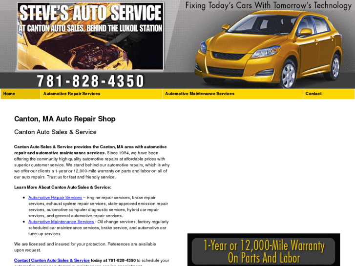 www.stevesautoservicema.com