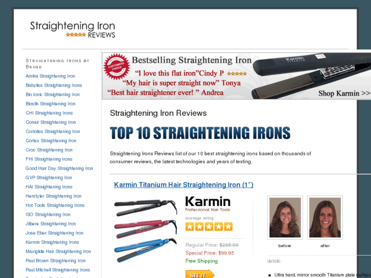 www.straighteningironreviews.com