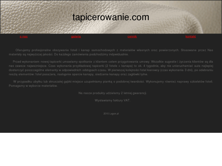 www.tapicerowanie.com